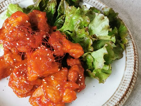 ご飯がすすむ*ヤンニョムチキン